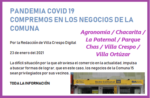 COMPRAR EN LOS NEGOCIOS COMUNA 15